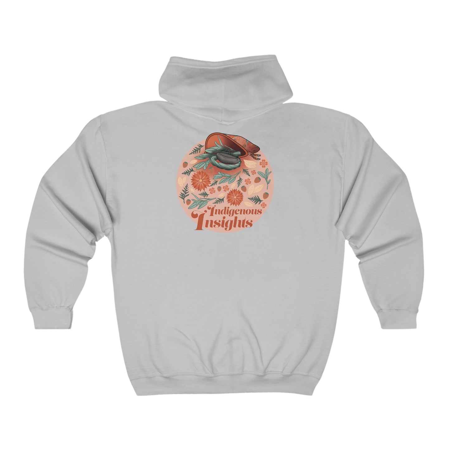 Full Zip Hooded Sweatshirt